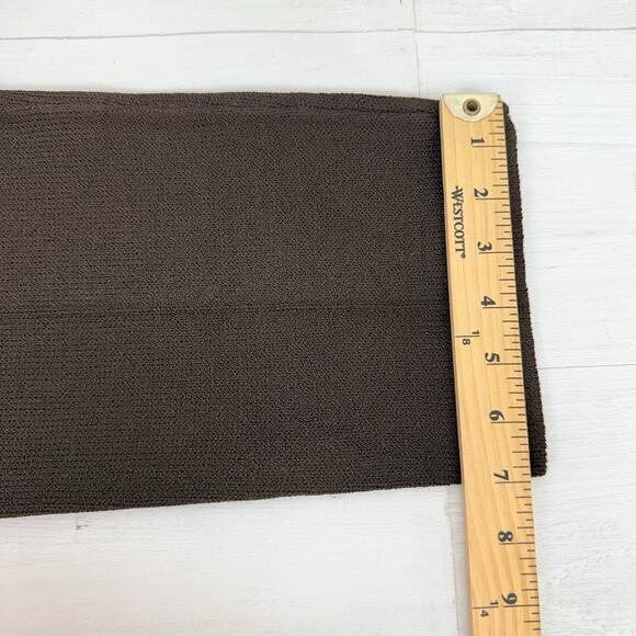 St. John Collection Pull On Pants Size 8 Santana Knit Chocolate Brown Classic - Picture 10 of 12